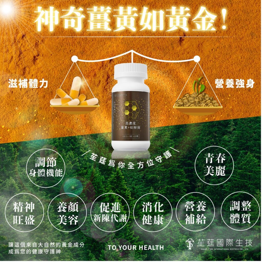 美日雙專利高濃度薑黃