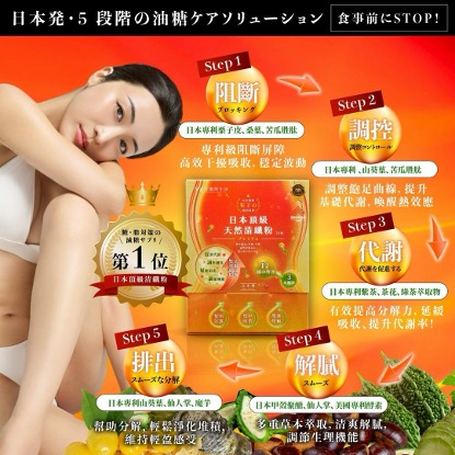 日本頂級天然清纖粉